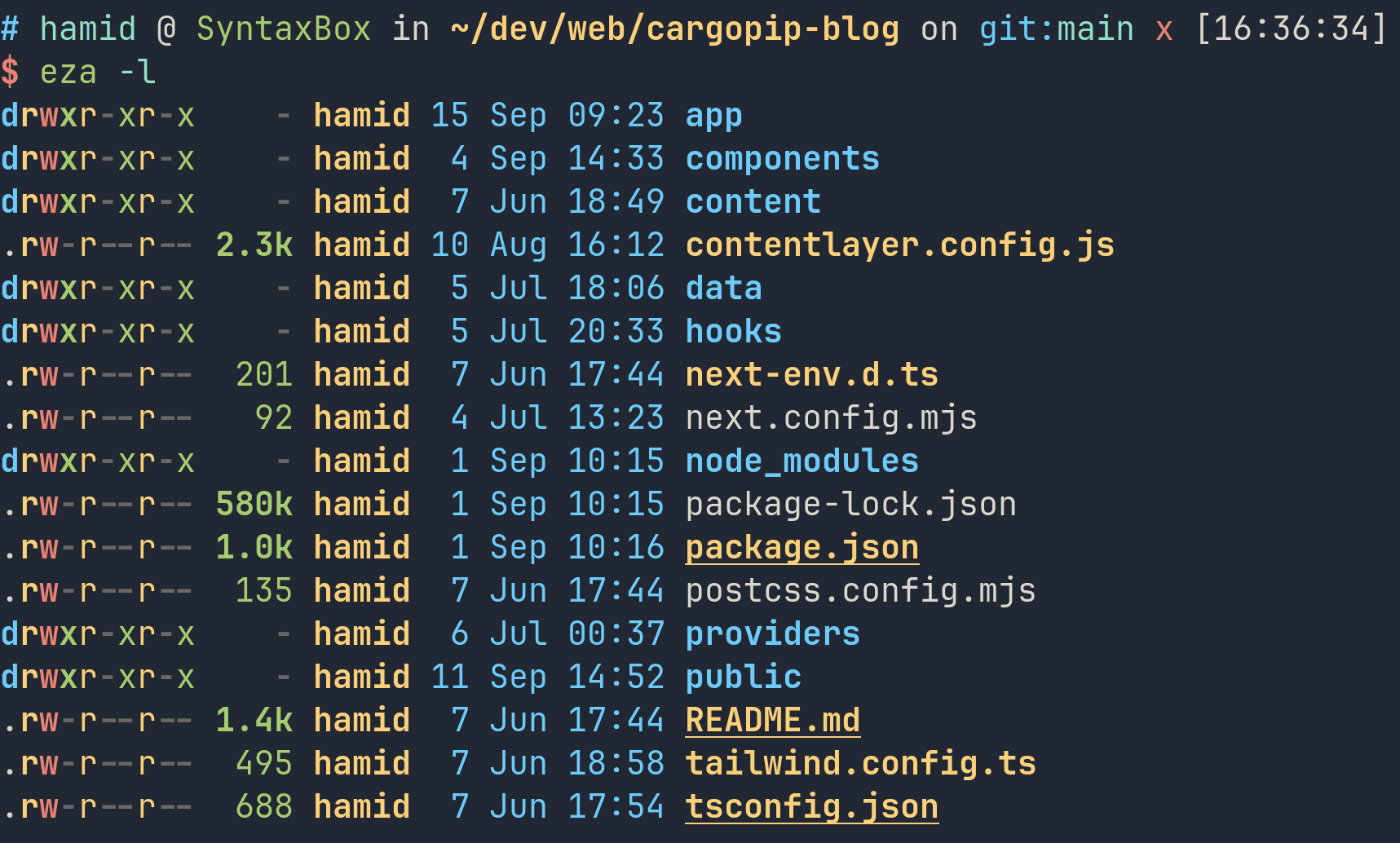 zsh-syntax-highlighting preview