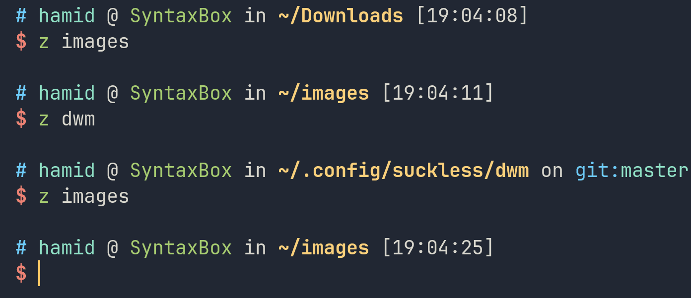 zsh-syntax-highlighting preview