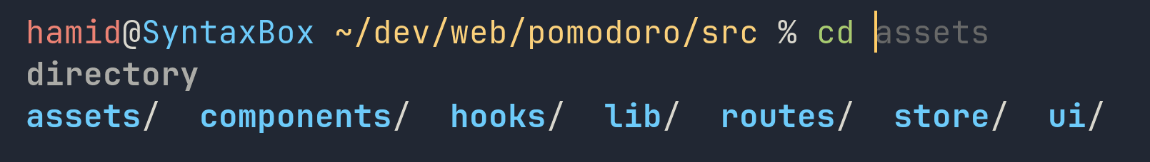 zsh-syntax-highlighting preview